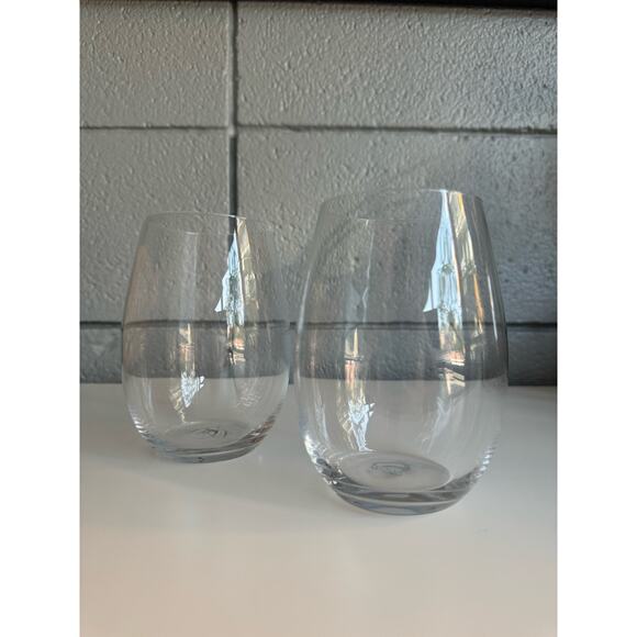 Mikasa Julie Stemless Wineglass Set of 2 - Picture 1 of 3